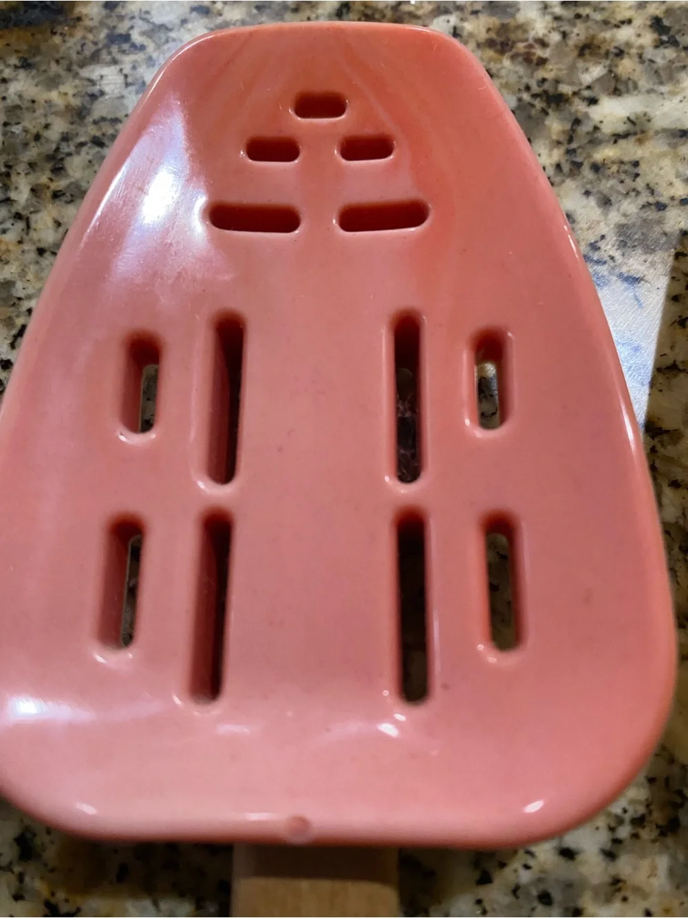 Le Creuset Silicone Spatula Wood Handle Retired Soleil Yellow & Hibiscus Scraper
